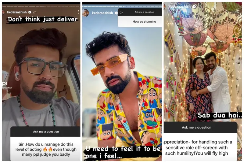 Aashish's Q and A with fans