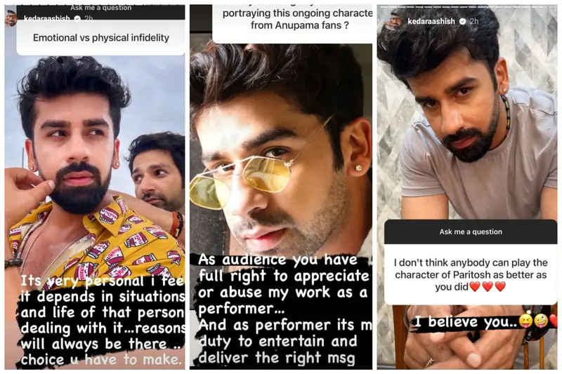 Aashish's chat with fans