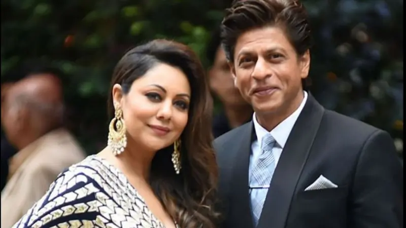Shah Rukh khan and Gauri Khan