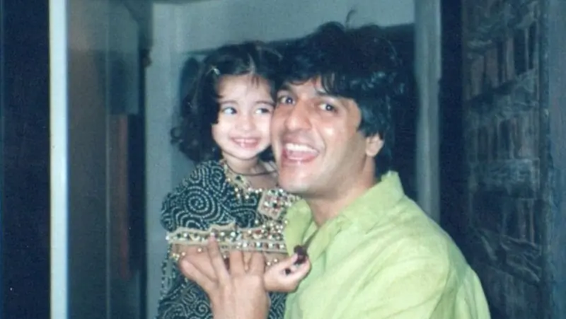 Ananya and Chunky Panday