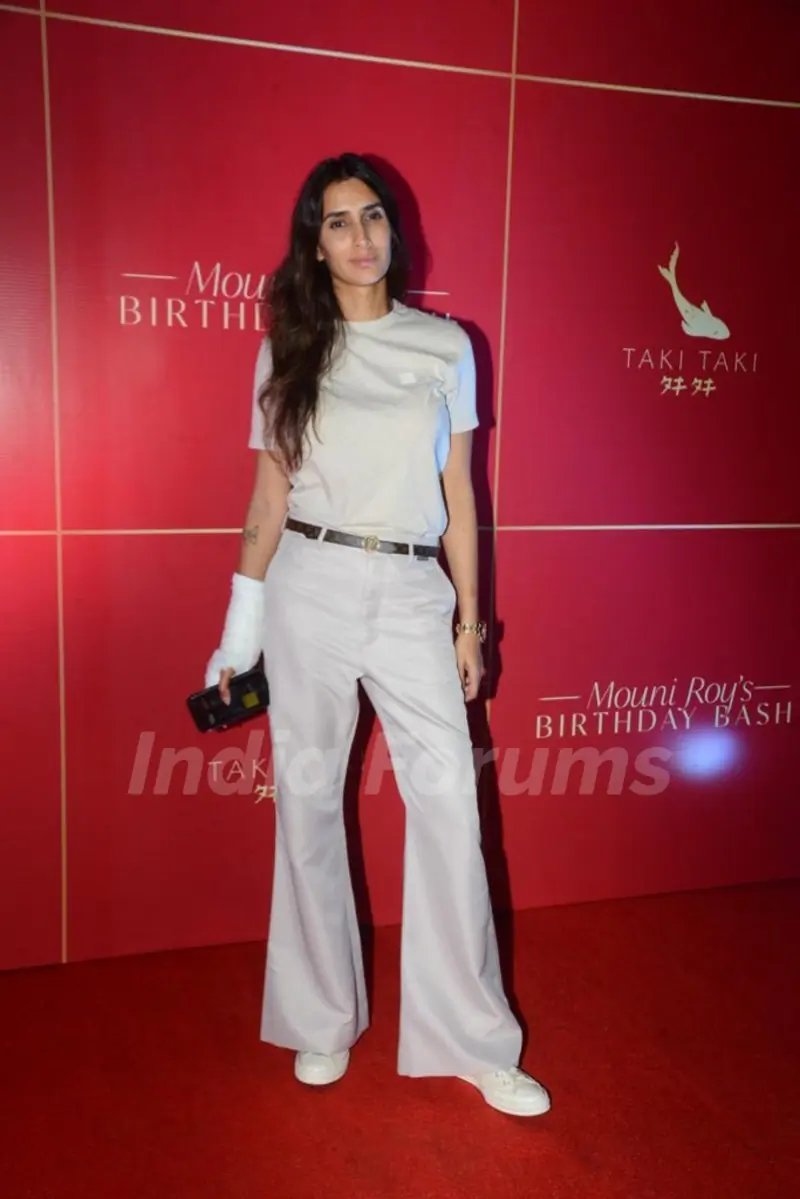 spotted at Mouni Roy Birthday Bash 