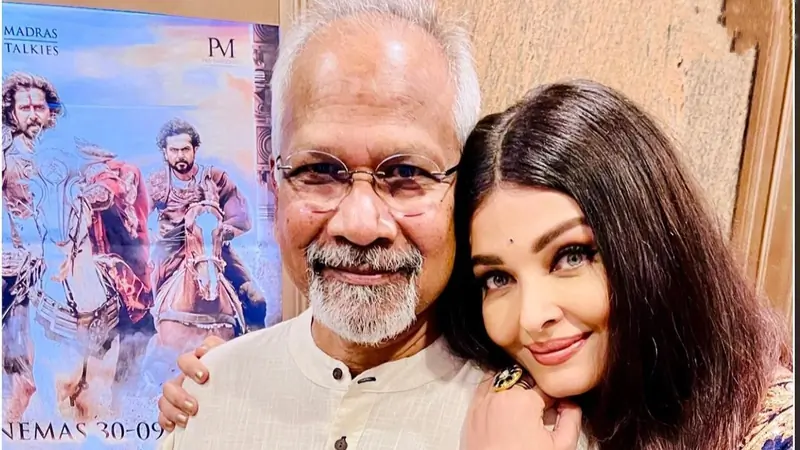 Mani Ratnam and Aishwarya Rai