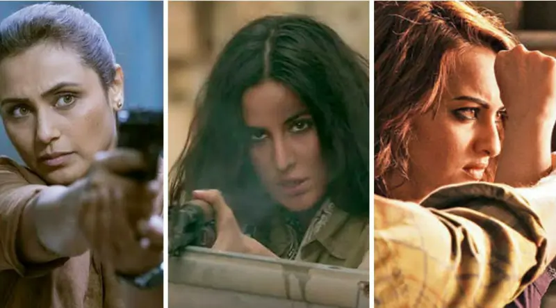 Actress in Action Mode
