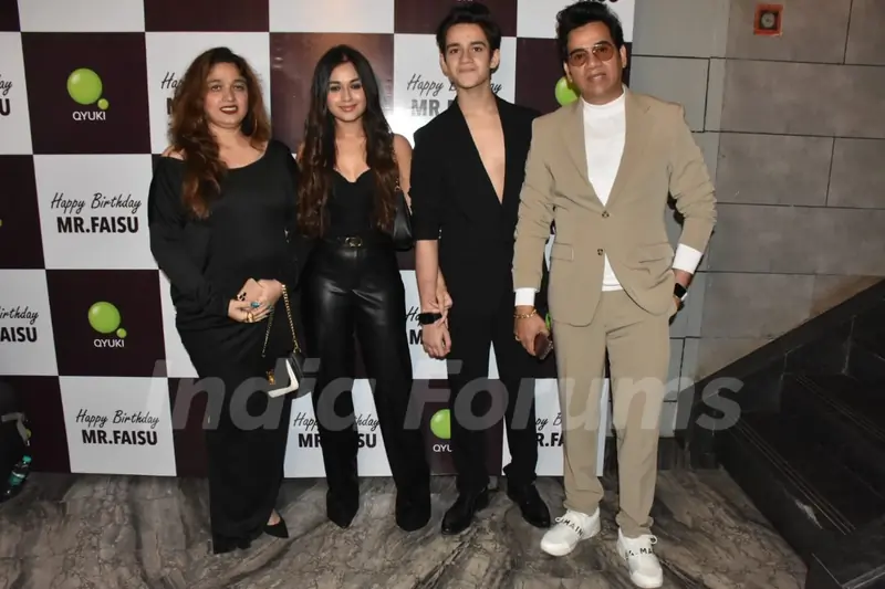 Jannat Zubair Rahmani, Ayaan Zubair Rahmani spotted at Faisal Shaikh birthday Party