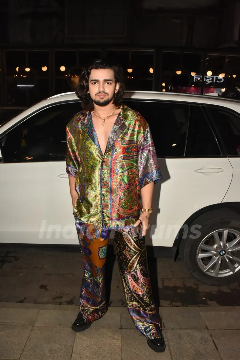 Vishal Pandey  spotted at Faisal Shaikh birthday Party 