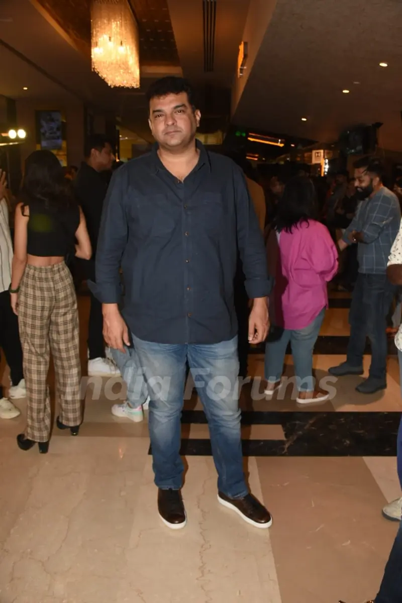 Siddharth Roy Kapur spotted at screening of DoctorG 