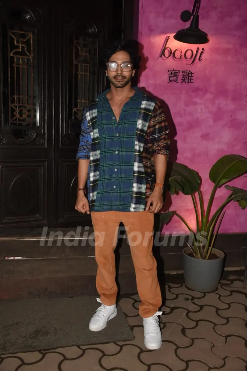 Harsh Rajput clicked at Addite Malik’s birthday bash last night