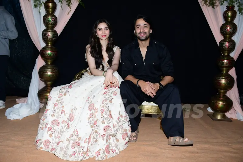 Shaheer Sheikh and Zahrah S Khan spotted promoting song Main Tenu Chadh Jaungi 
