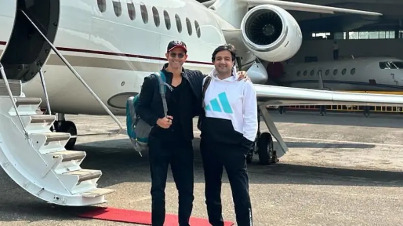 Hrithik Roshan and Siddharth Anand