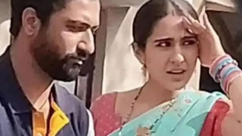 Vicky Kaushal and Sara Ali Khan 