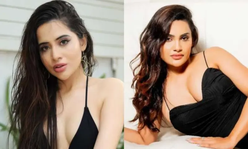 Urfi Javed and Sakshi Dwivedi