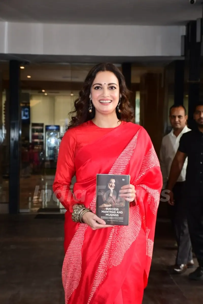 Dia Mirza spotted for book launch event 