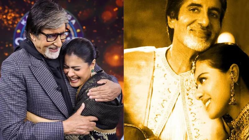 Kajol and Amitabh Bachchan