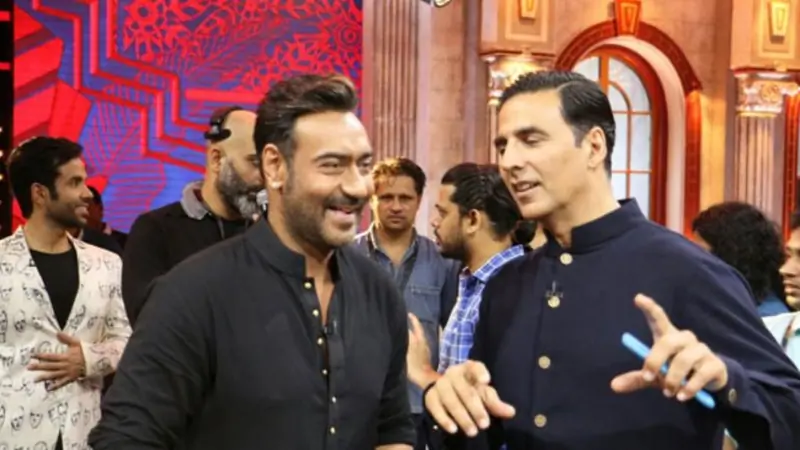 Ajay Devgn and Akshay Kumar