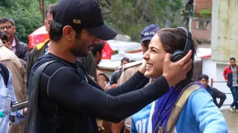 SSR and Sara Ali Khan