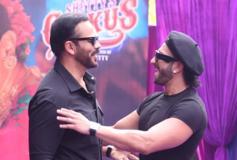 Rohit Shetty and Ranveer Singh