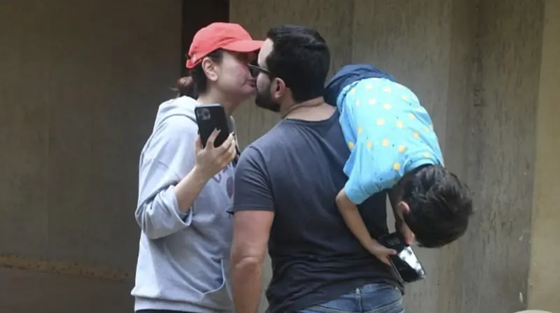 Kareena Saif and Taimur 