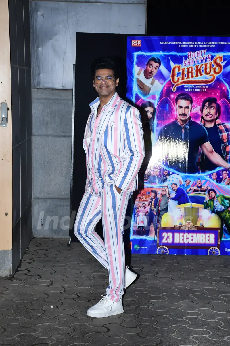 Siddharth Jadhav grace the screening of Cirkus