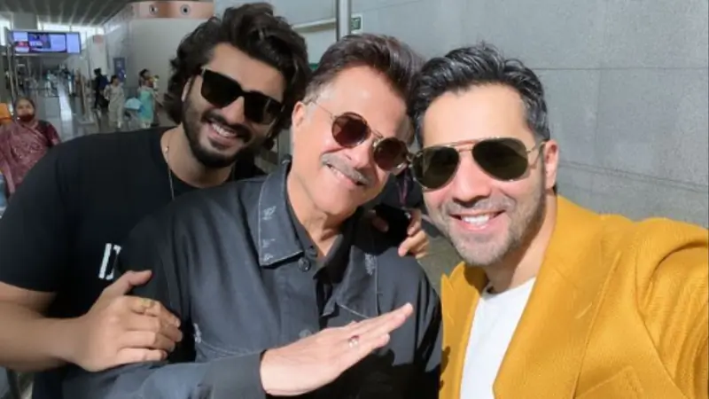 Arjun, Anil and Varun