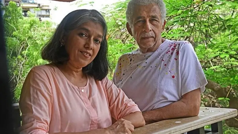 Ratna Pathak Shah and Naseeruddin Shah