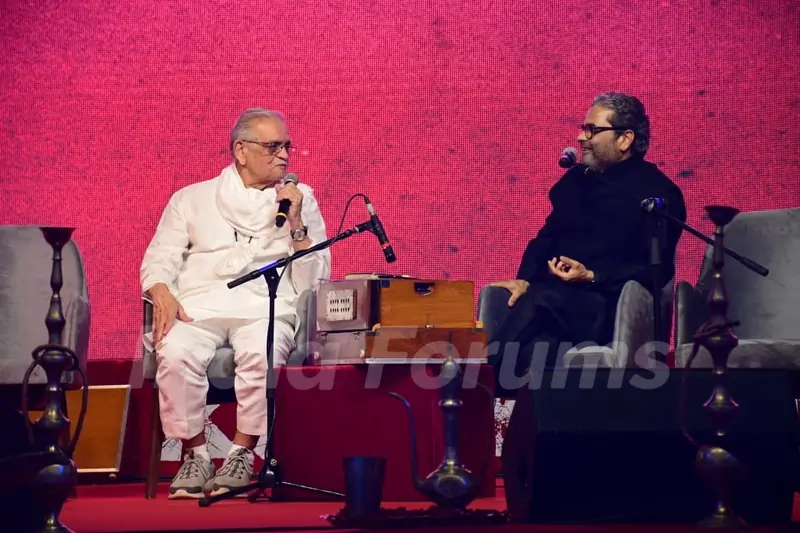 Gulzar, Vishal Bhardwaj snapped at Kuttey’s Mehfil-e-Khaas