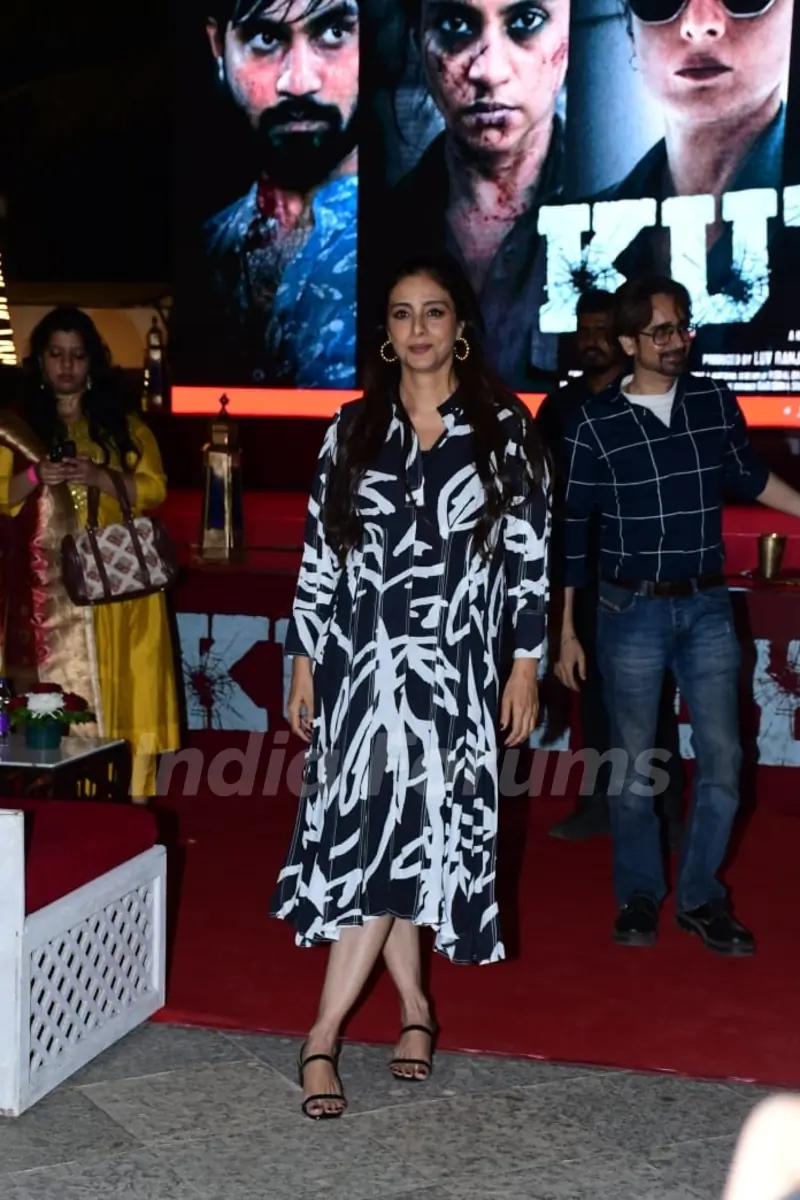 Tabu snapped at Kuttey’s Mehfil-e-Khaas