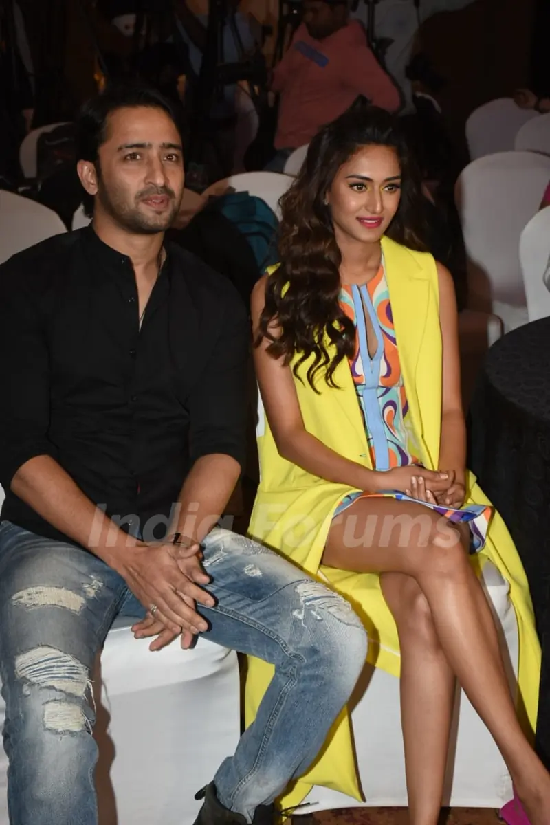 Shaheer Sheikh, Erica Fernandes snapped at song launch of Wo Kashish 