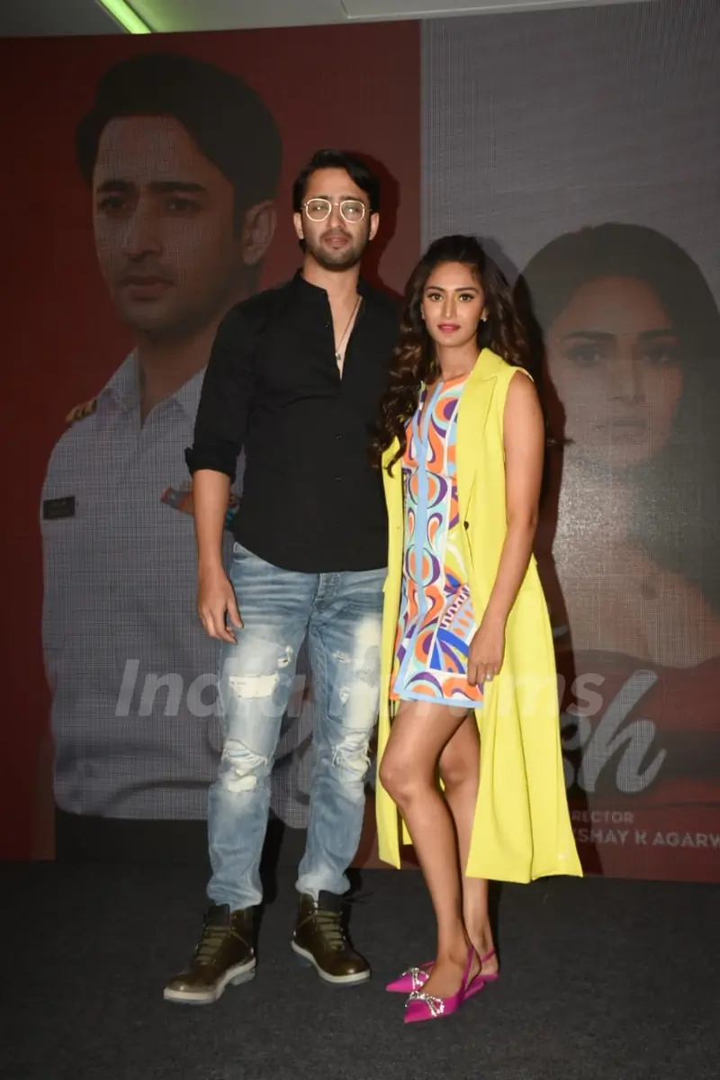 Shaheer Sheikh, Erica Fernandes snapped at song launch of Wo Kashish 