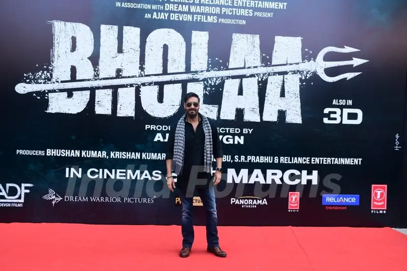 Ajay Devgn grace the teaser launch of Bholaa
