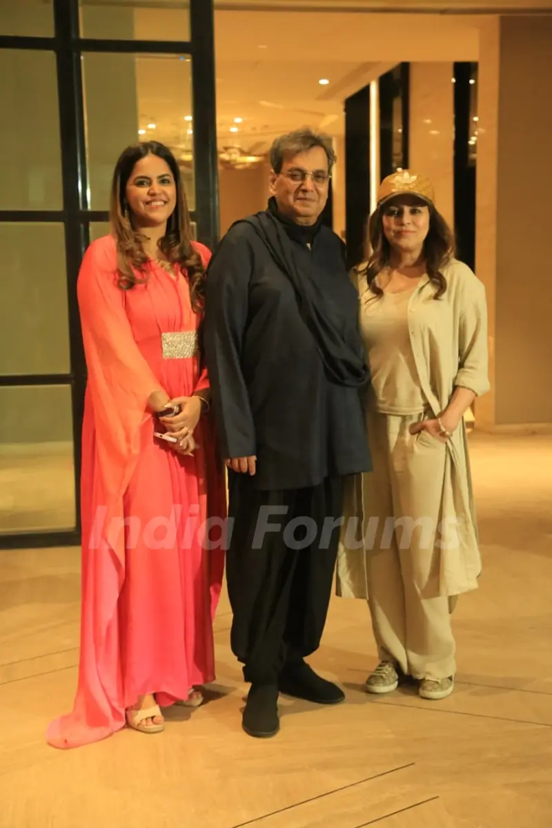 Subhash Ghai, Mahima Chaudhry grace Subhash Ghai’s birthday bash