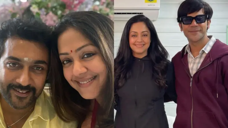 Suriya, Jyothika and Rajkummar Rao