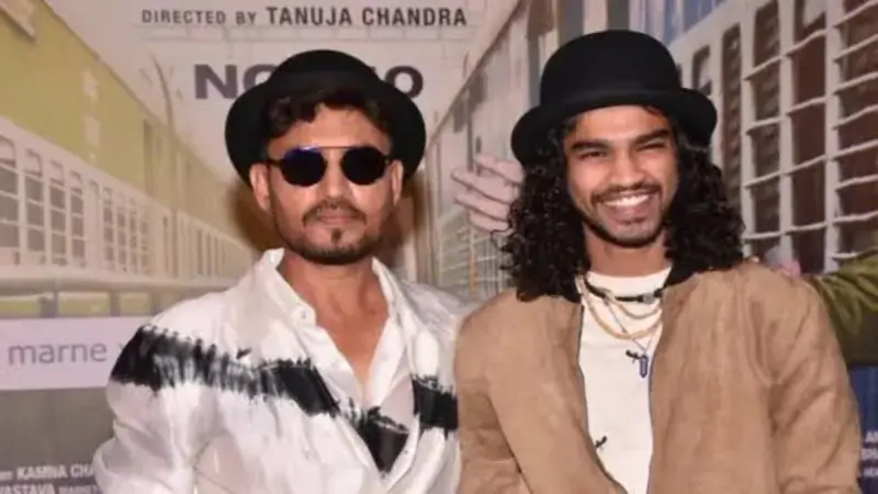 Irrfan and Babil Khan