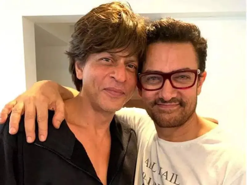 Shah Rukh Khan and Aamir Khan