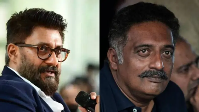 Vivek Agnihotri and Prakash Raj