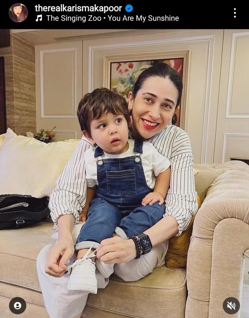 Karisma Kapoor's Instagram post