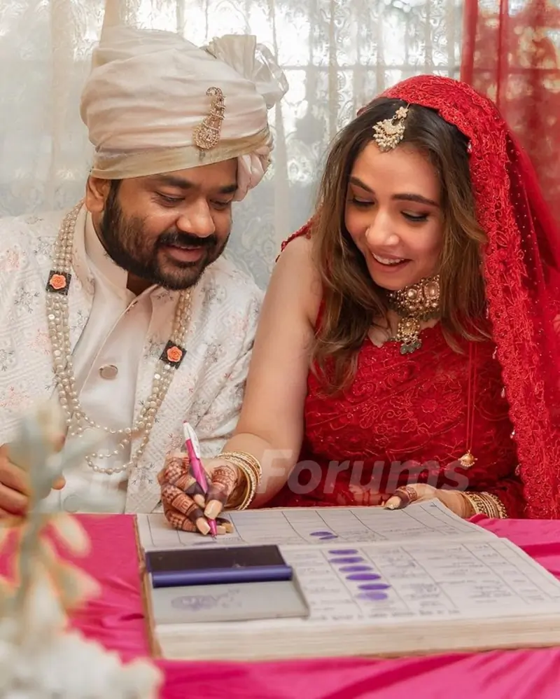 Maanvi Gagroo ties knot with Varun Kumar 