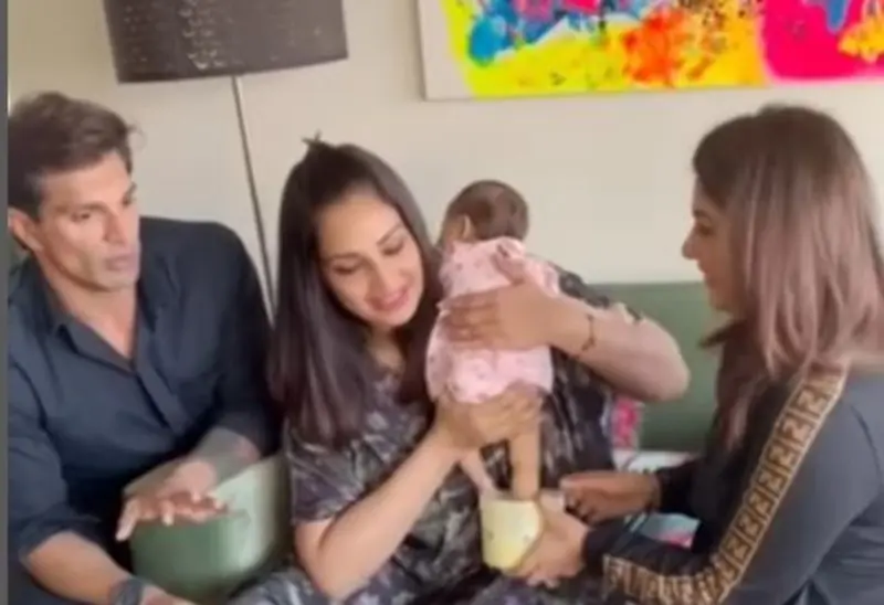 Bipasha, Karan and Devi