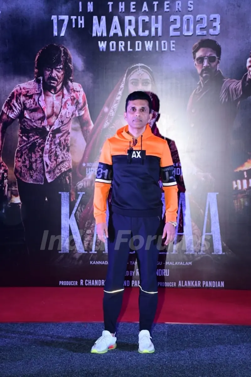 Anand Pandit snapped at press conferance of Underworld Ka Kabzaa in the city 