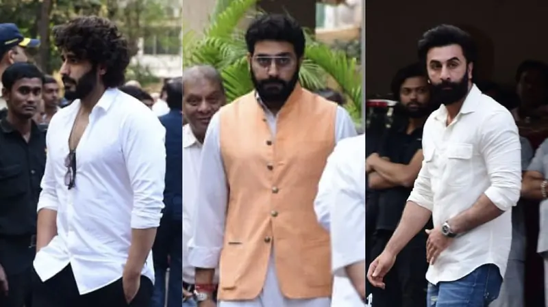 Arjun, Abhishek and Ranbir