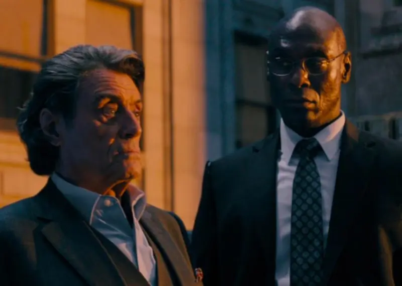 Lance Reddick and Ian MacShane