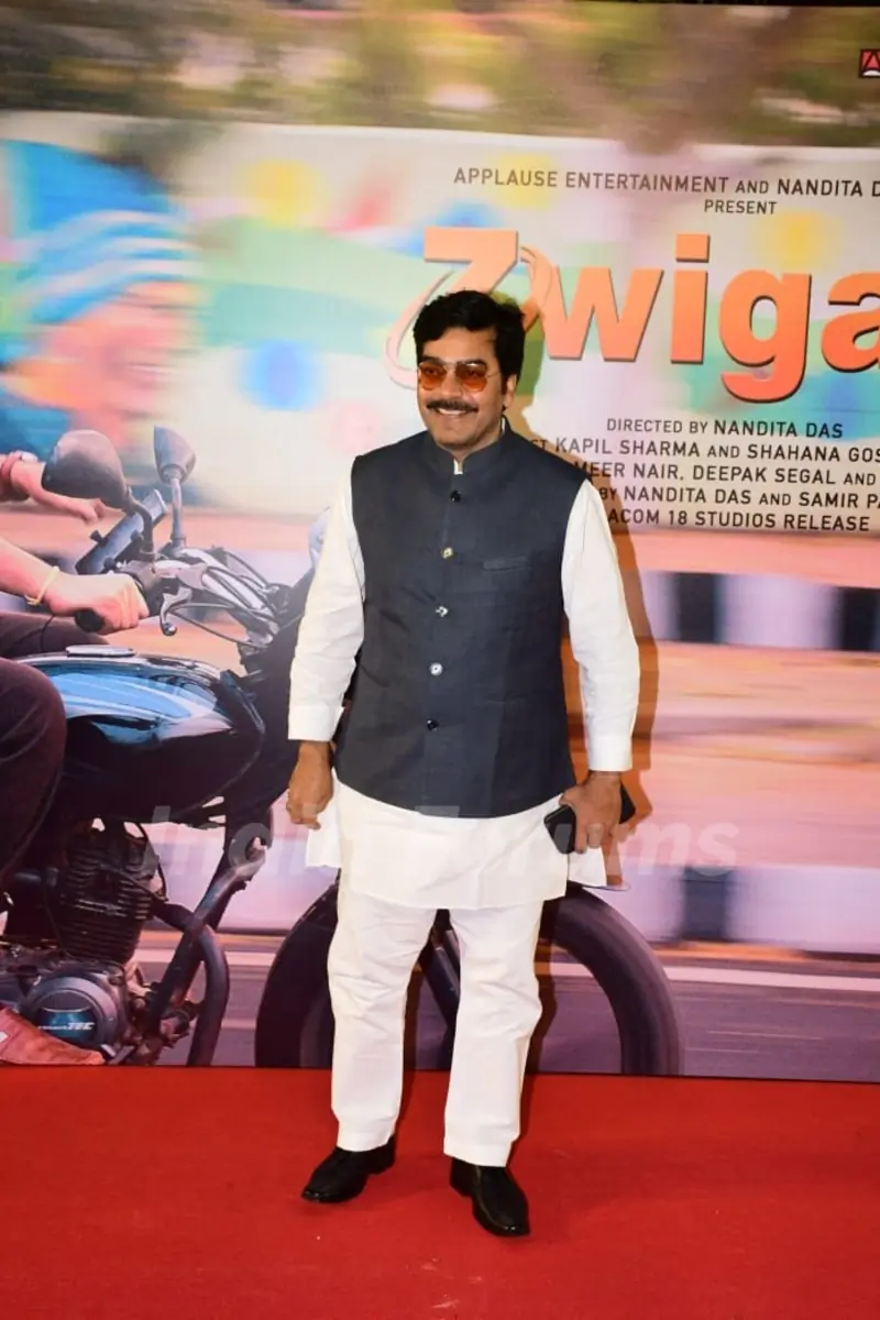 Ashutosh Rana attend the premiere of Zwigato