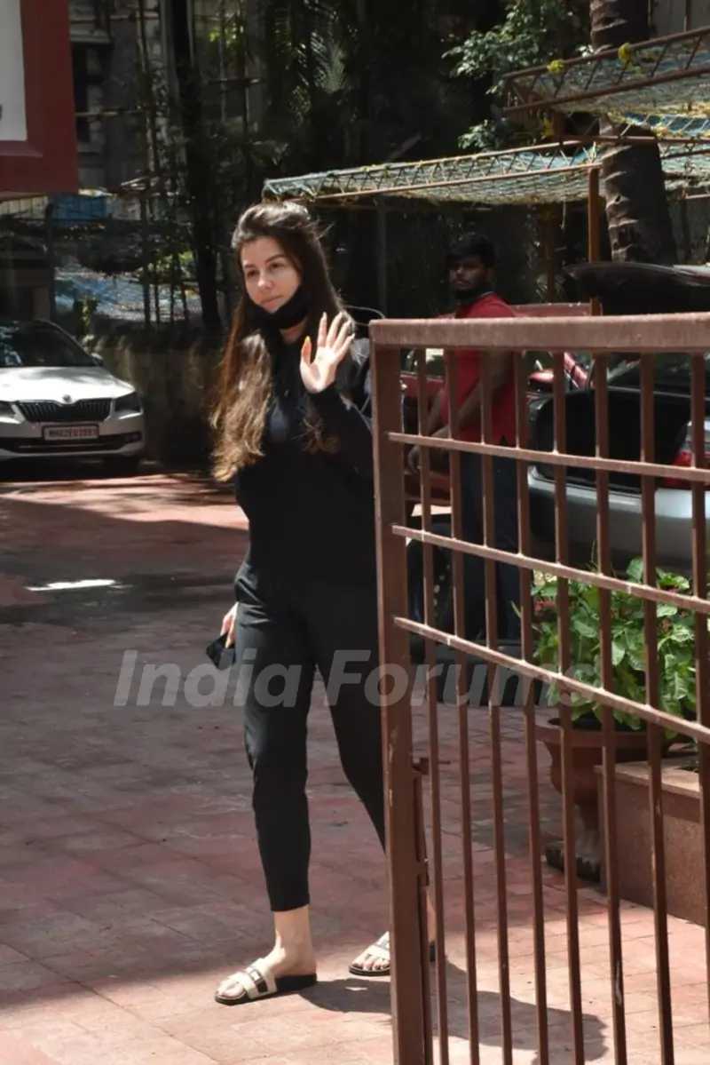 Giorgia Andriani  snapped in Khar 