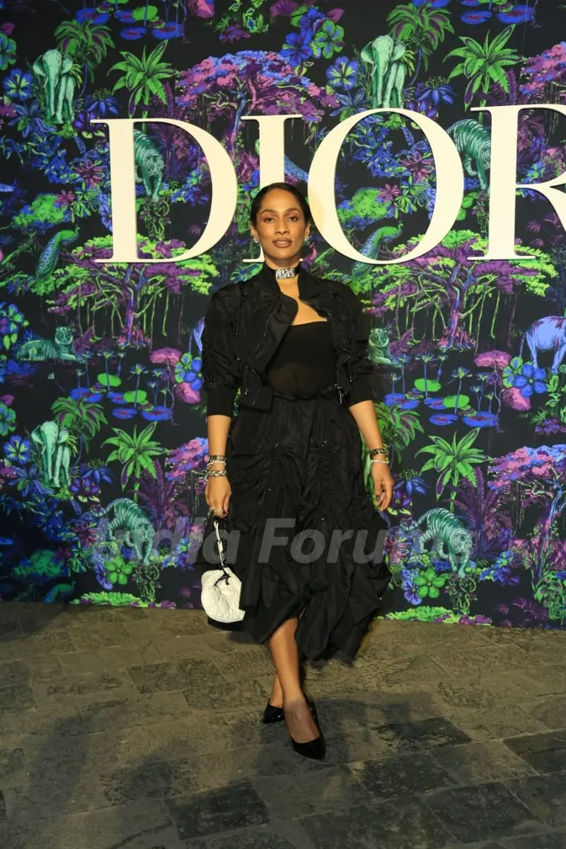 Masaba Gupta attend Dior 2023 show at Gateway of India, Mumbai