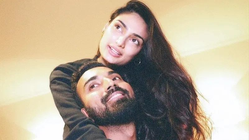 Athiya Shetty and KL Rahul 