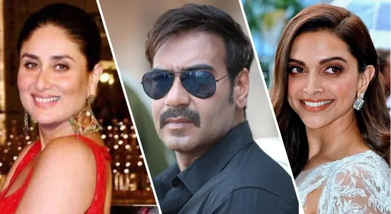 Kareena, Ajay and Deepika