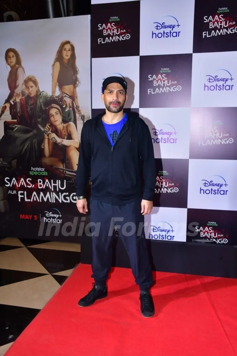 Deepak Dobriyal grace the premiere of Saas, Bahu Aur Flamingo