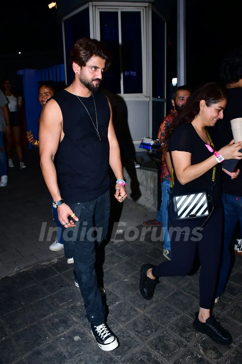Zaheer Iqbal snapped at BKC, Bandra
