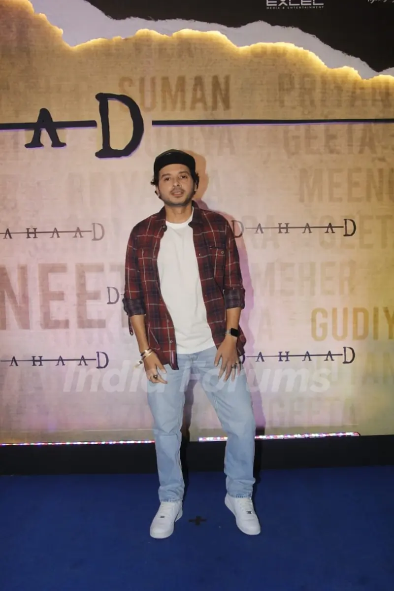 Divyendu Sharma grace the premiere of Dahaad
