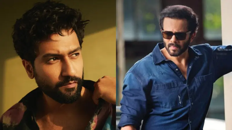 Vicky Kaushal and Rohit Shetty 
