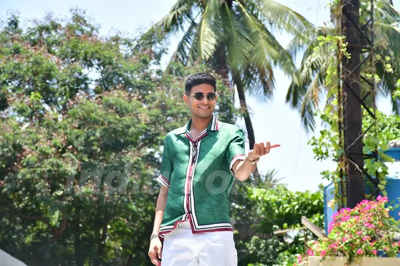 Shubman Gill snapped snapped at the Trailer launch Spider-Man: Across the Spider-Verse